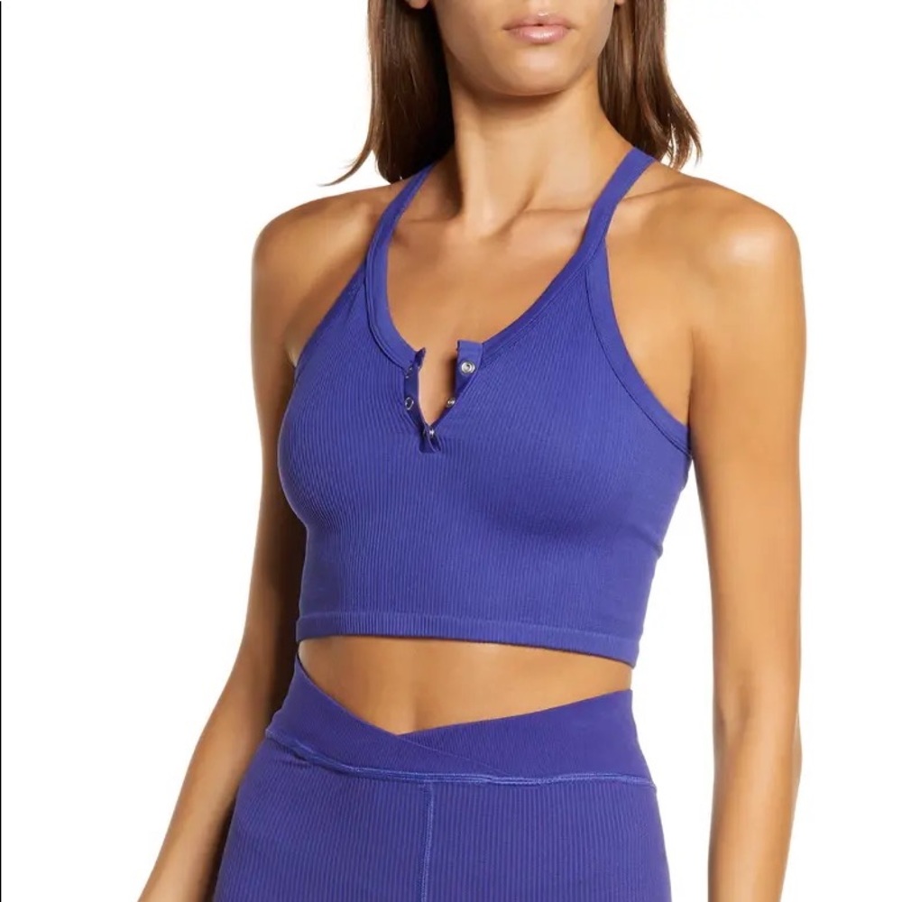 Free People Movement Free Throw Henley Tank